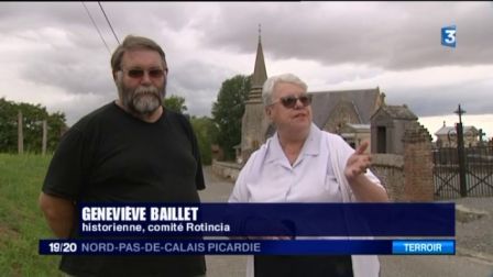 Rotincia le 10 août 2013 lors de l'émission "Le journal de l'été" de France 3 Nord-Pas-de-Calais Picardie consacrée au fromage de Rollot