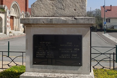 Association Comité Rotincia - Monument aux Morts de Rollot - Cliquer pour agrandir