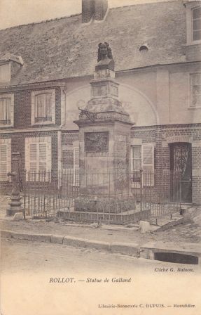 Monument Antoine Galland avant 1914